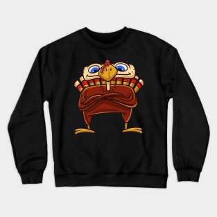 Funny Thanksgiving Turkey Gift Crewneck Sweatshirt